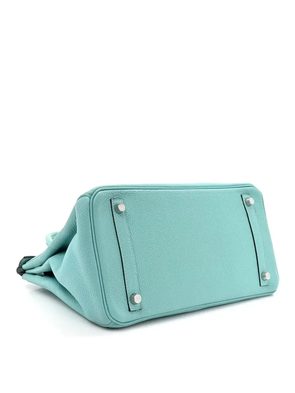 Hermes Togo Birkin 30 Bleu Atoll — view 4