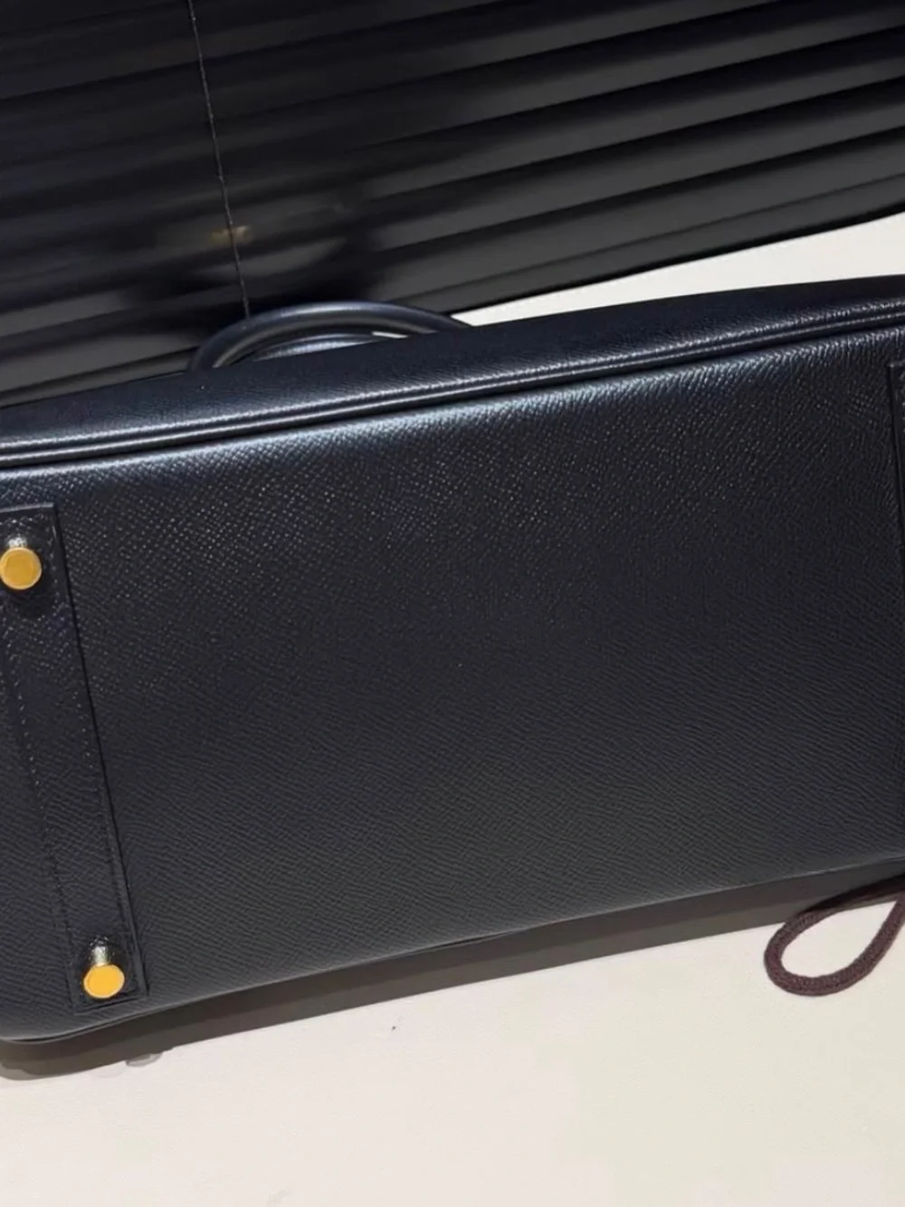 Hermes Black Birkin 30 Epsom leather bag — view 2