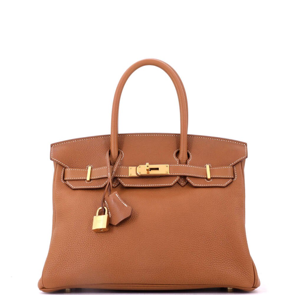 Hermes Birkin 30 Brown Togo with Gold Hardware — view 2