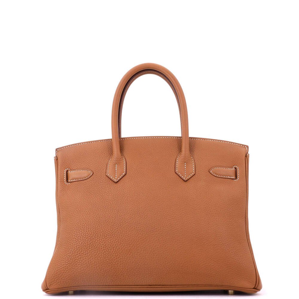 Hermes Birkin 30 Brown Togo with Gold Hardware — view 3