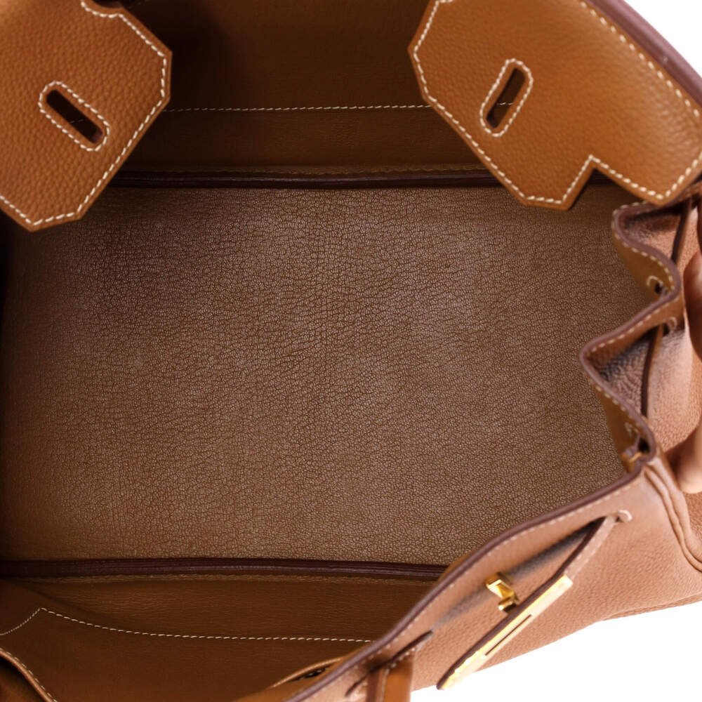 Hermes Birkin 30 Brown Togo with Gold Hardware — view 5