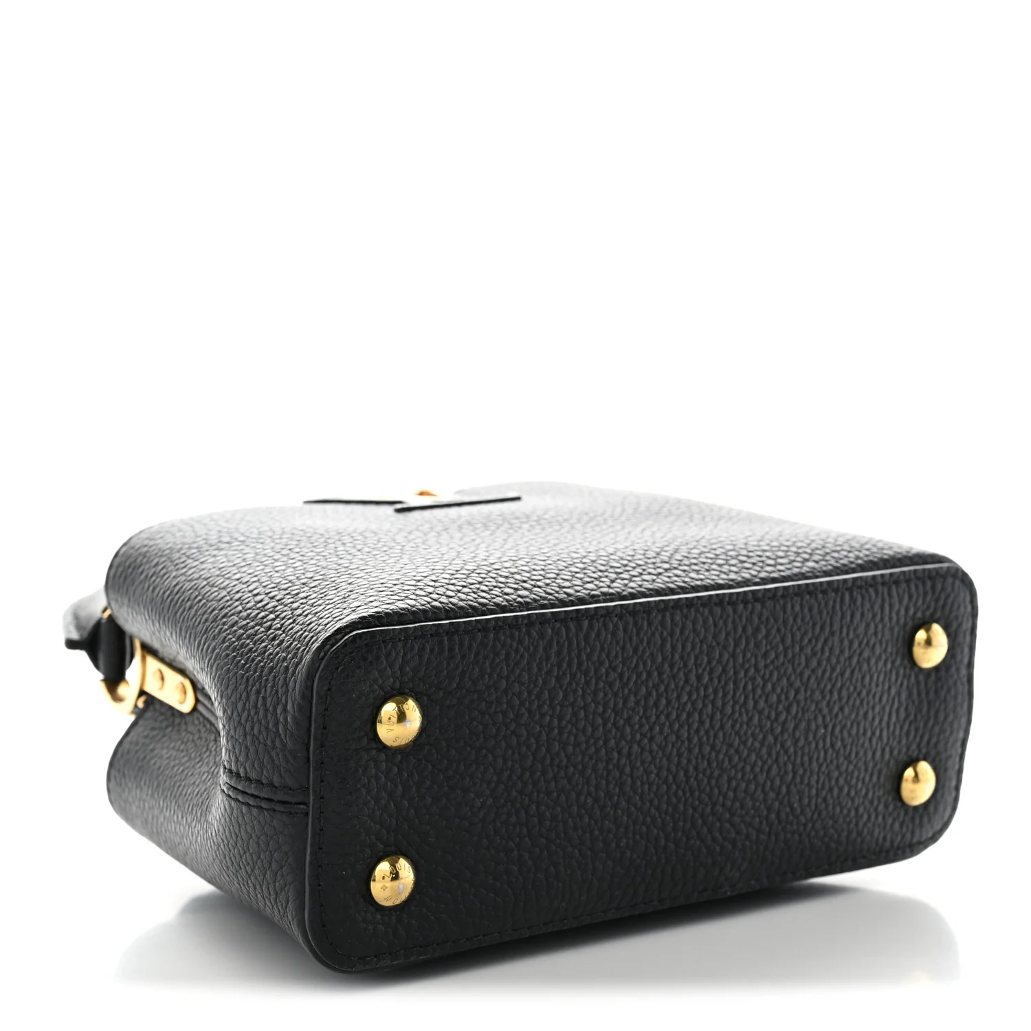 Louis Vuitton Taurillon Mini Capucines Black — view 4