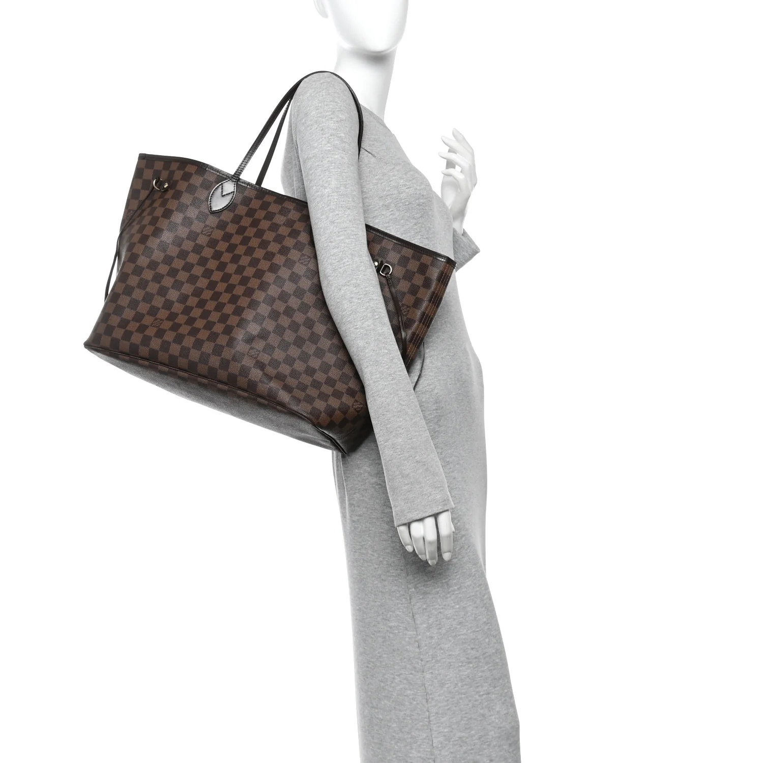 Louis Vuitton Damier Ebene Neverfull GM — view 2