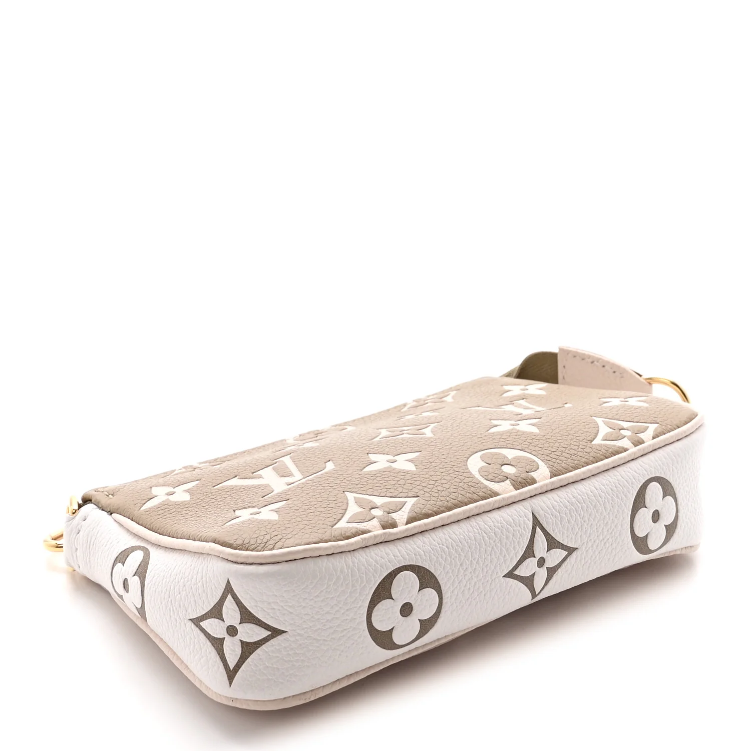 Louis Vuitton Empreinte Spring in the City Mini Pochette Accessories Kaki Beige Cream — view 4
