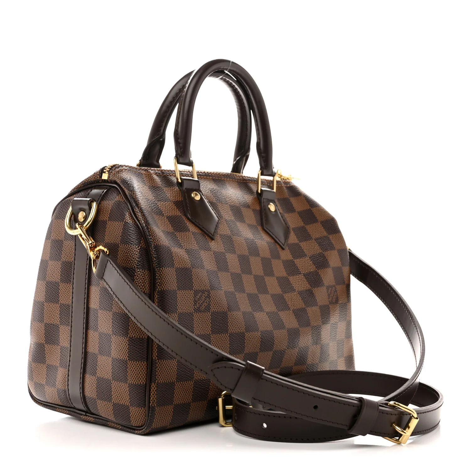 Louis Vuitton Damier Ebene Speedy Bandouliere 25 — view 3