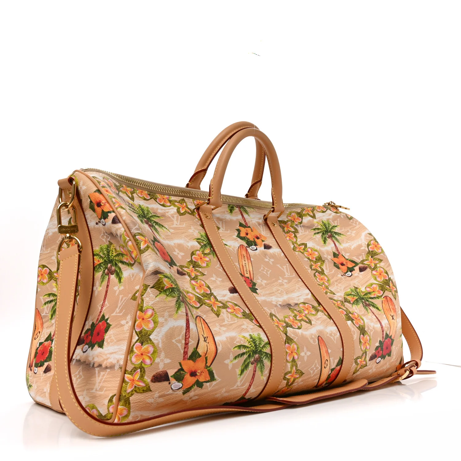 Louis Vuitton Monogram Surfin' Keepall Bandouliere 50 Sand — view 2