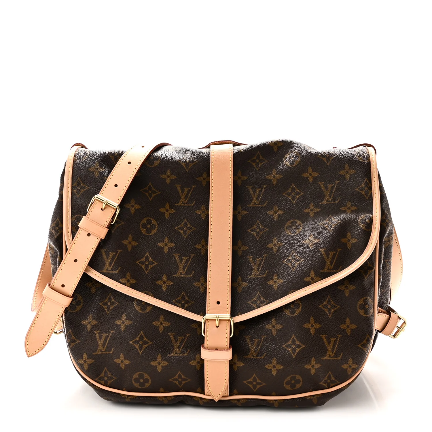 Louis Vuitton Monogram Saumur 35