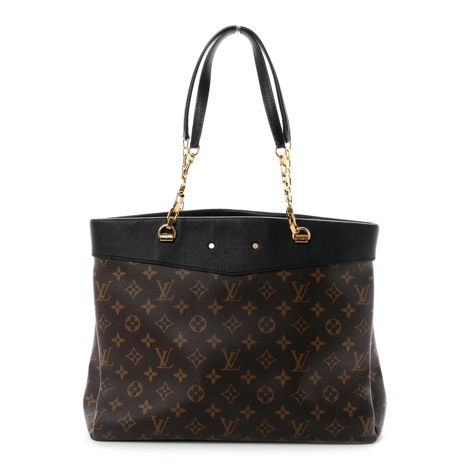 Louis Vuitton Monogram Pallas Shopper Black