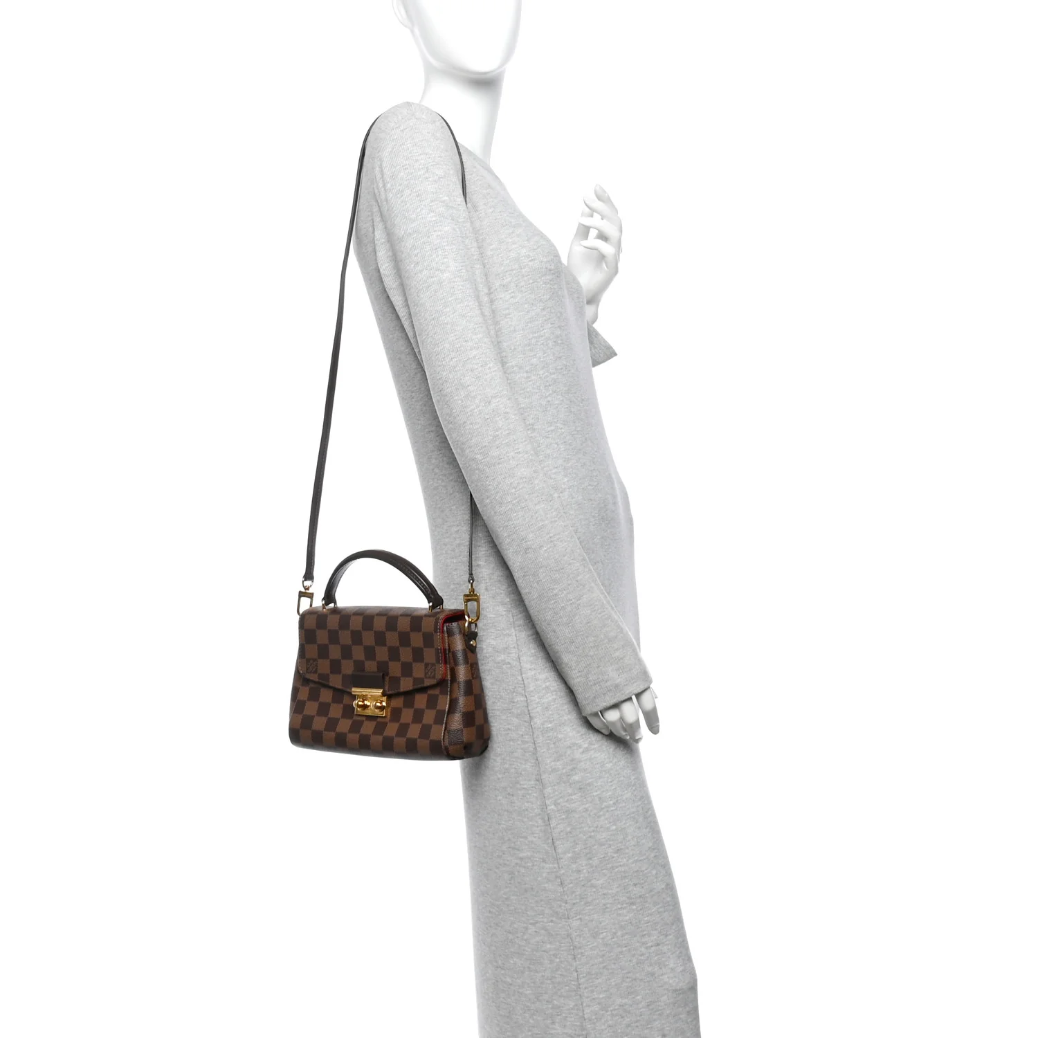 Louis Vuitton Damier Ebene Croisette — view 2