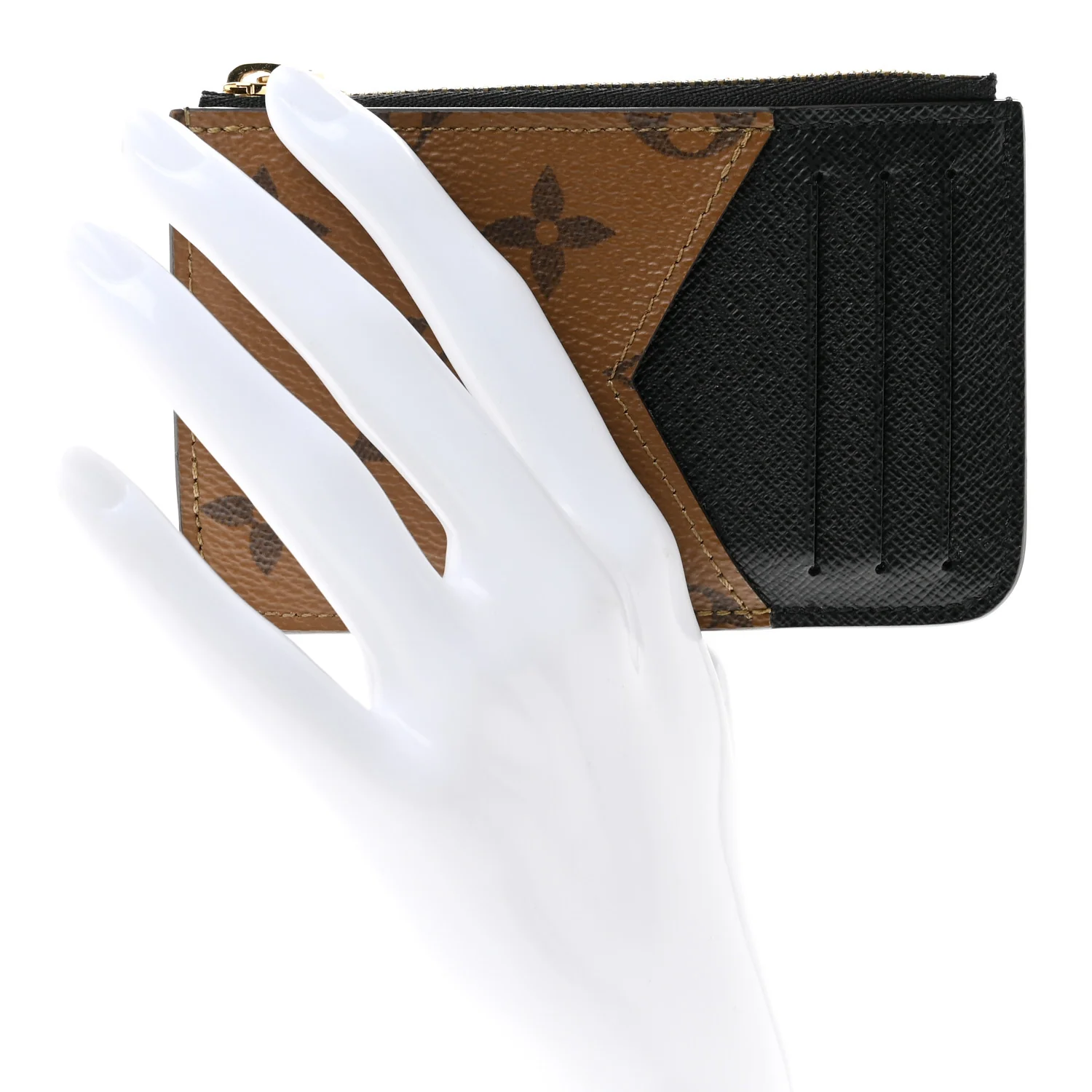 Louis Vuitton Reverse Monogram Zipped Romy Card Holder — view 3