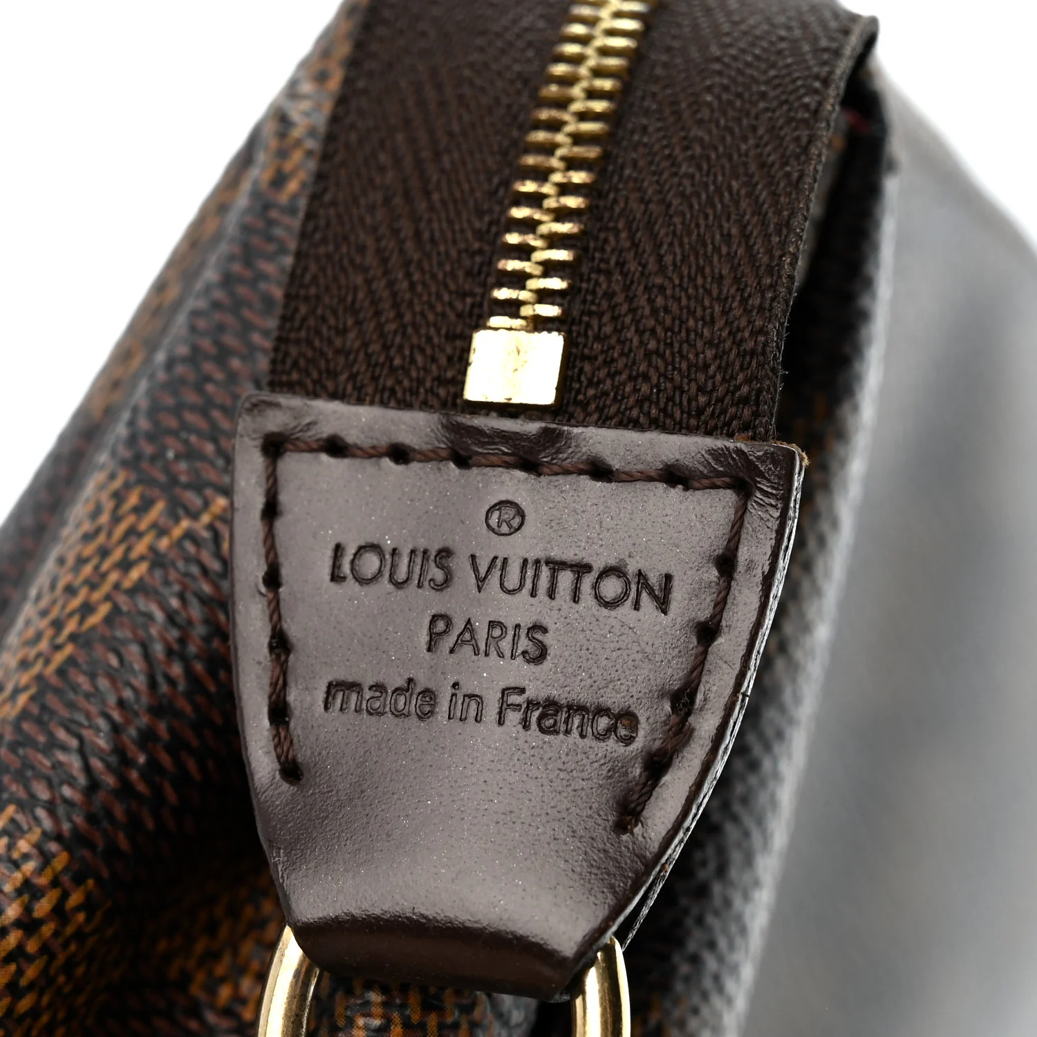 Louis Vuitton Damier Ebene Eva Clutch — view 5
