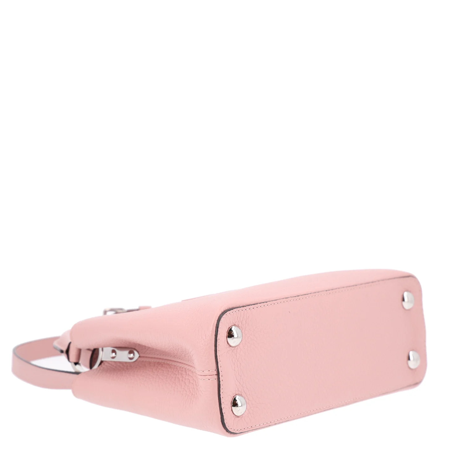 Louis Vuitton Taurillon Capucines BB Magnolia — view 3