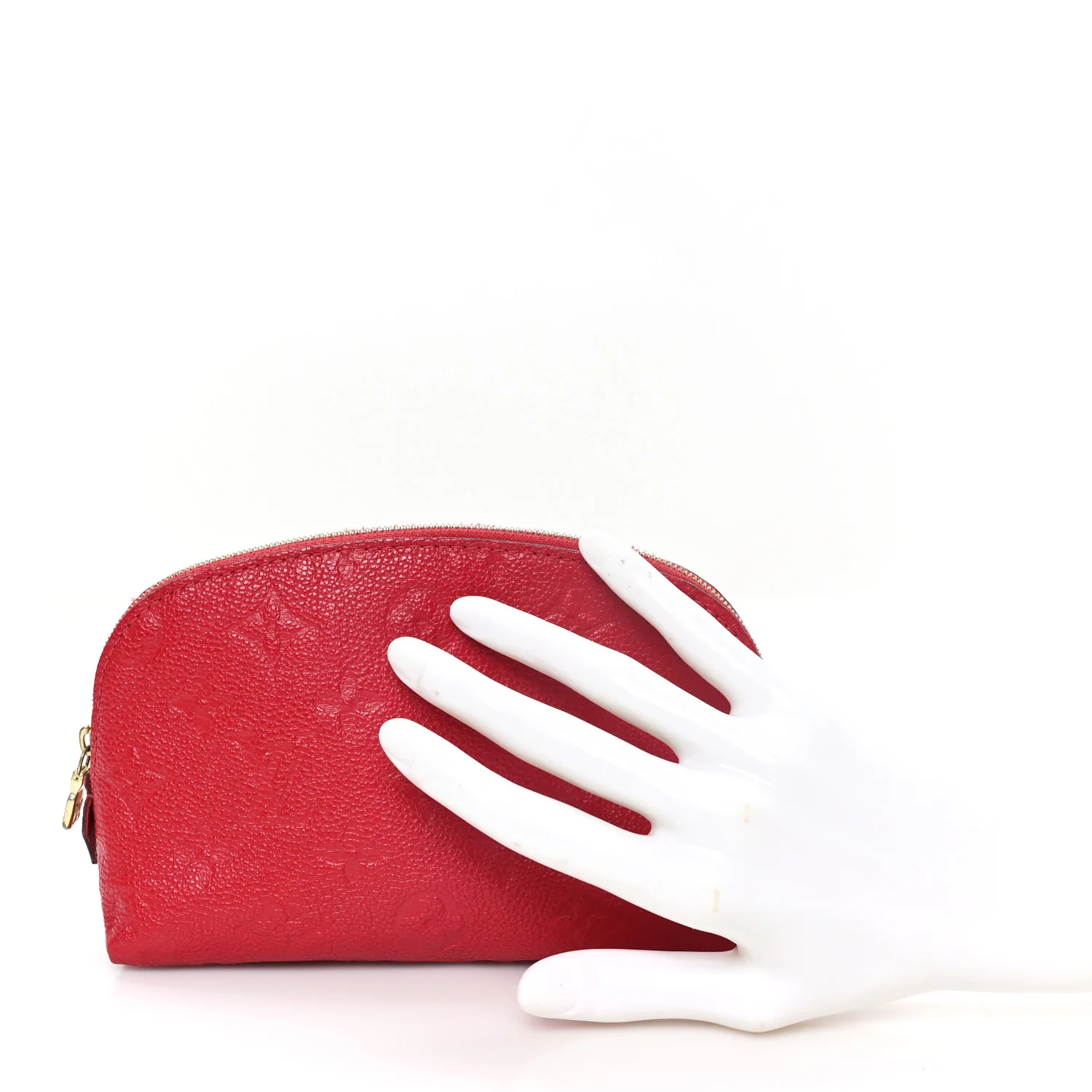 Louis Vuitton Empreinte Cosmetic Pouch Scarlet — view 2