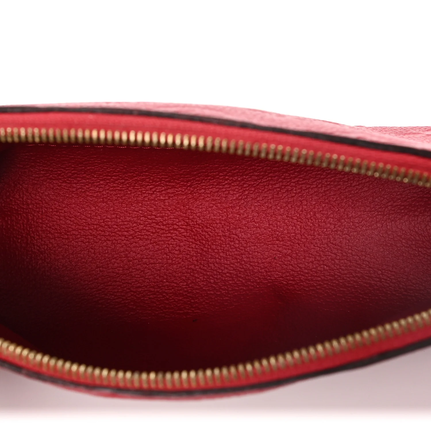 Louis Vuitton Empreinte Cosmetic Pouch Scarlet — view 5