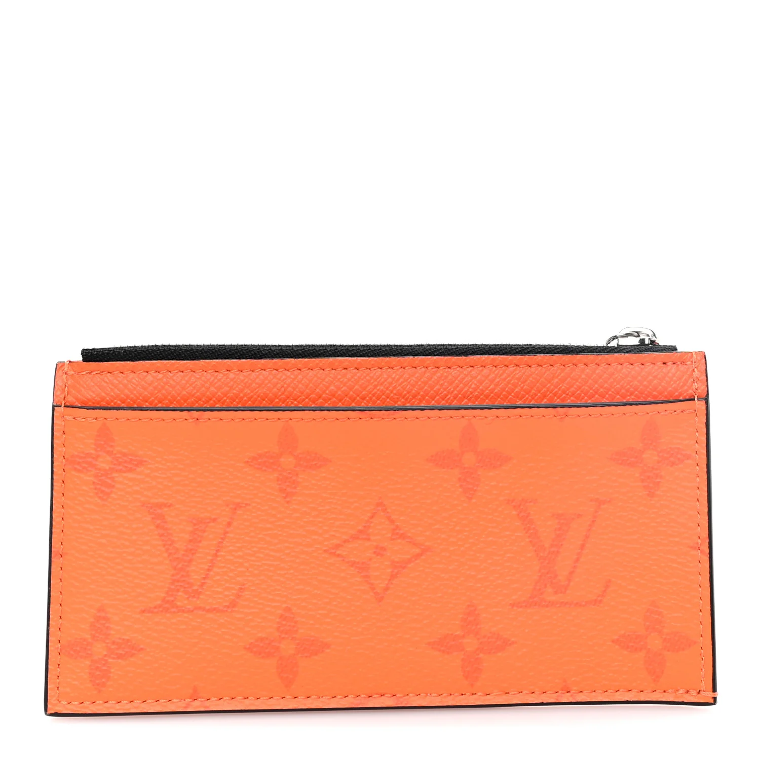 Louis Vuitton Taigarama Coin Card Holder Orange