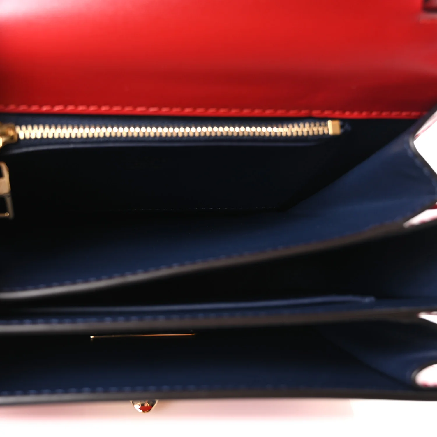 Louis Vuitton Calfskin Orsay MM Rouge — view 4