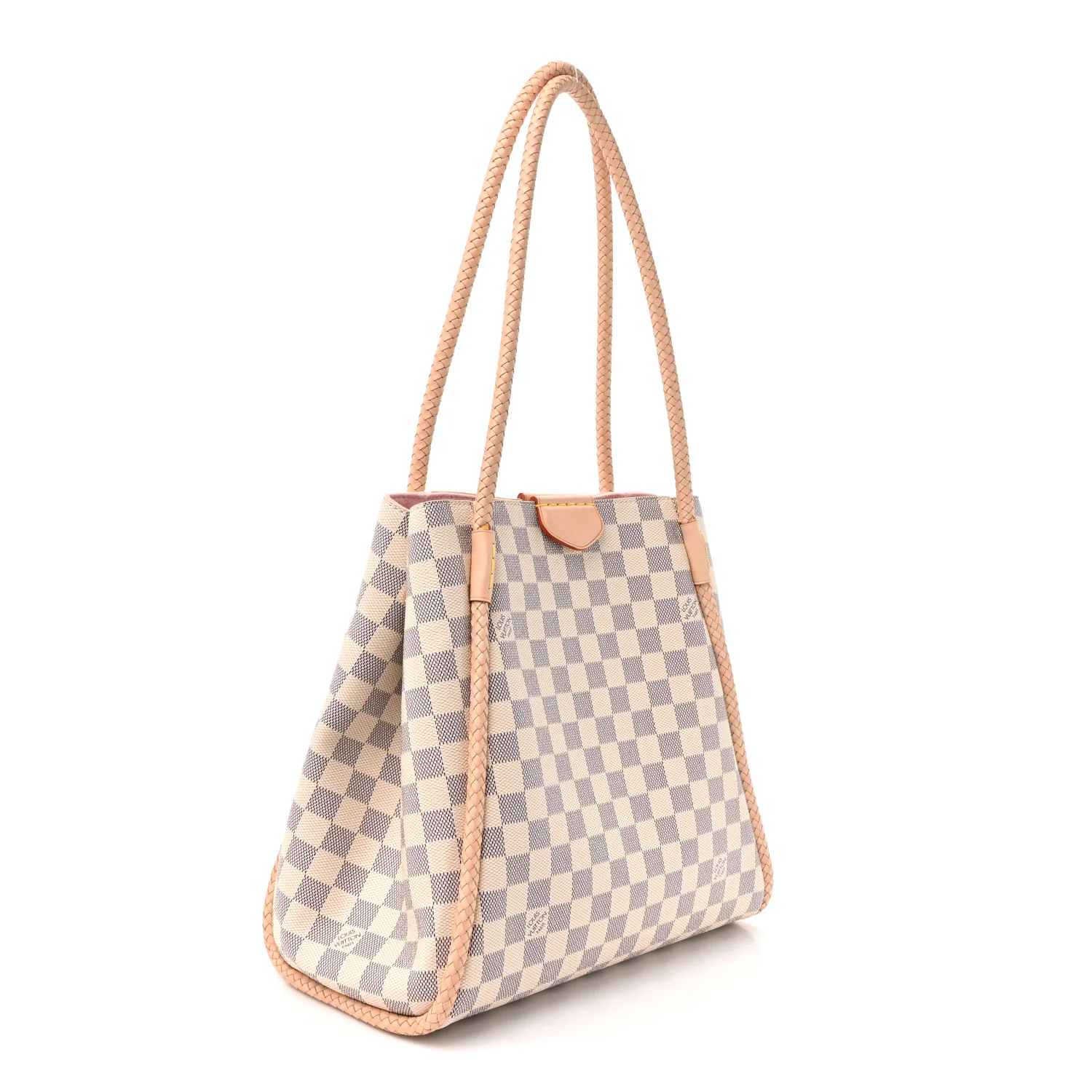 Louis Vuitton Damier Azur Propriano Rose Ballerine — view 3