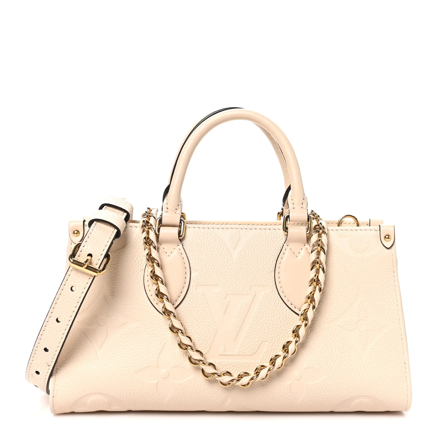 Louis Vuitton Empreinte Monogram Giant OnTheGo East West Creme