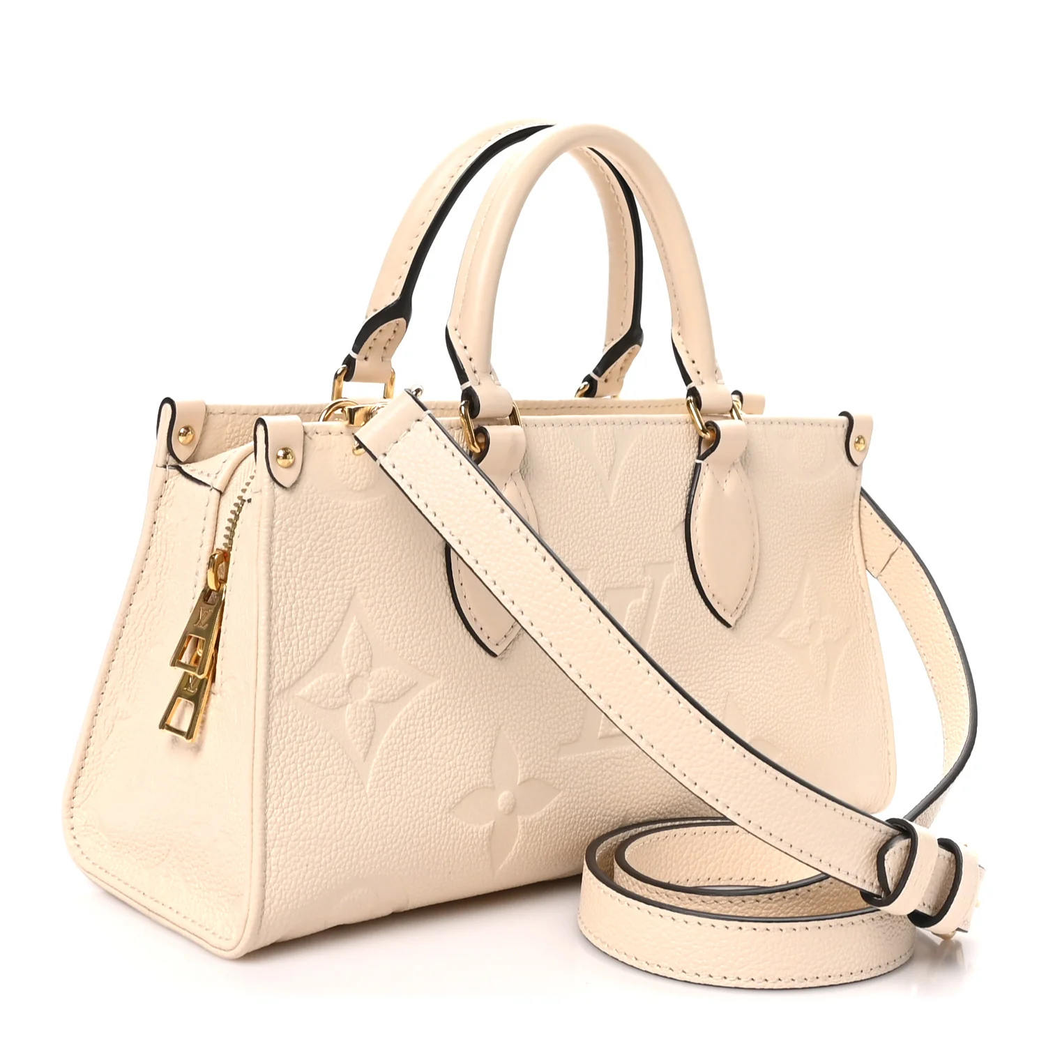 Louis Vuitton Empreinte Monogram Giant OnTheGo East West Creme — view 3