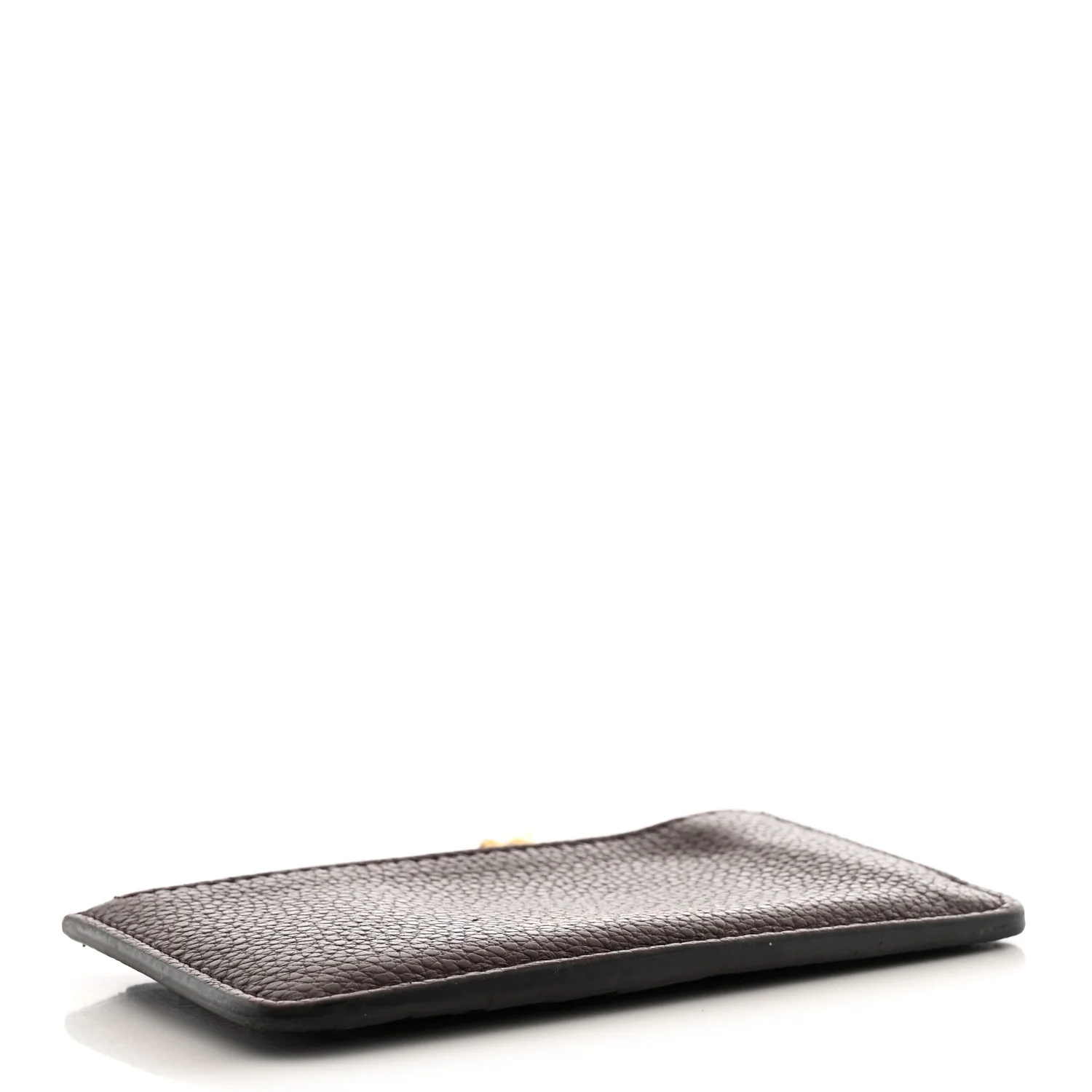 Alexander McQueen Calfskin Card Holder Wallet Burgundy — view 4