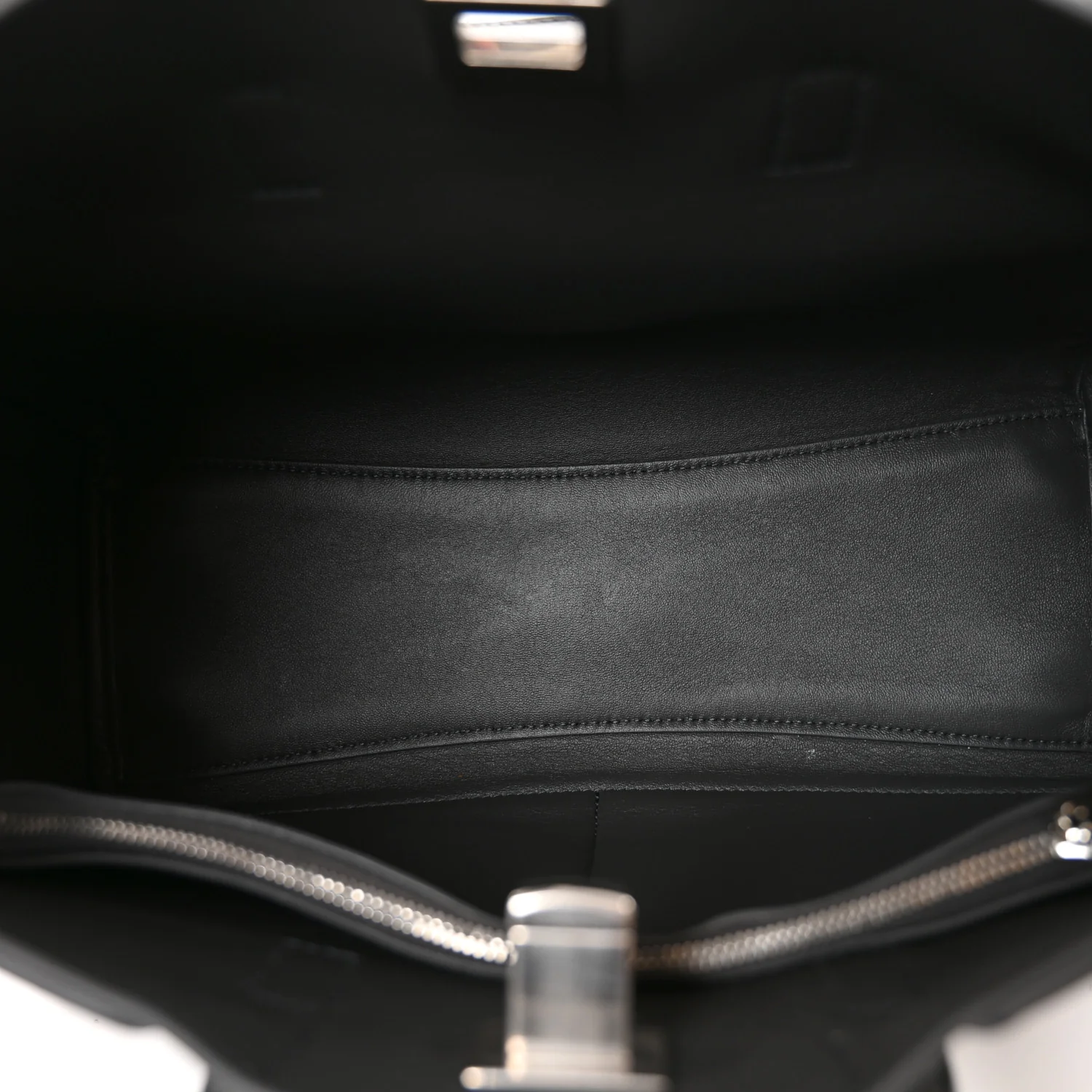 Balenciaga Vegetable Tanned Lambskin Small Bel Air Carry All Bag Grey — view 5