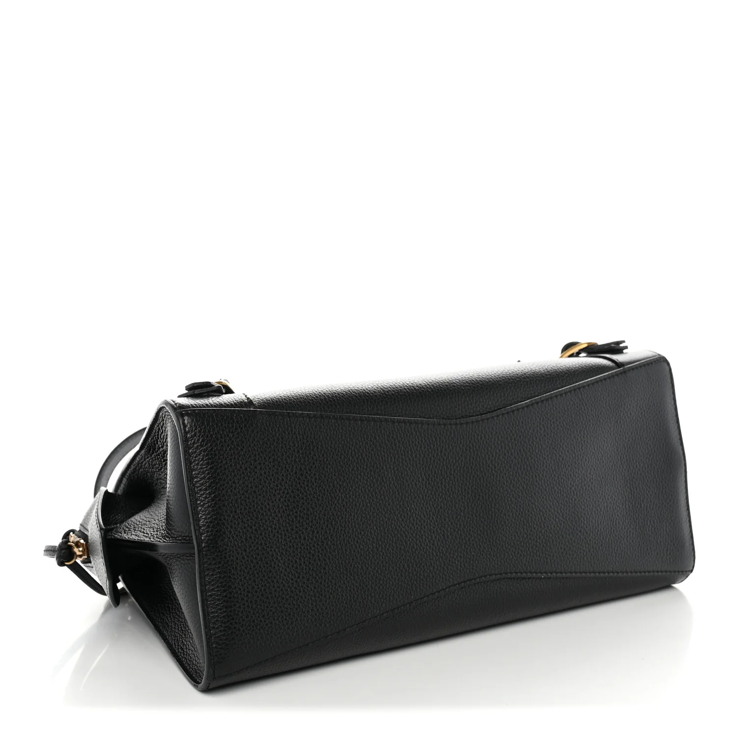 Balenciaga Grained Calfskin Neo Classic Gold Hardware S City Black — view 4