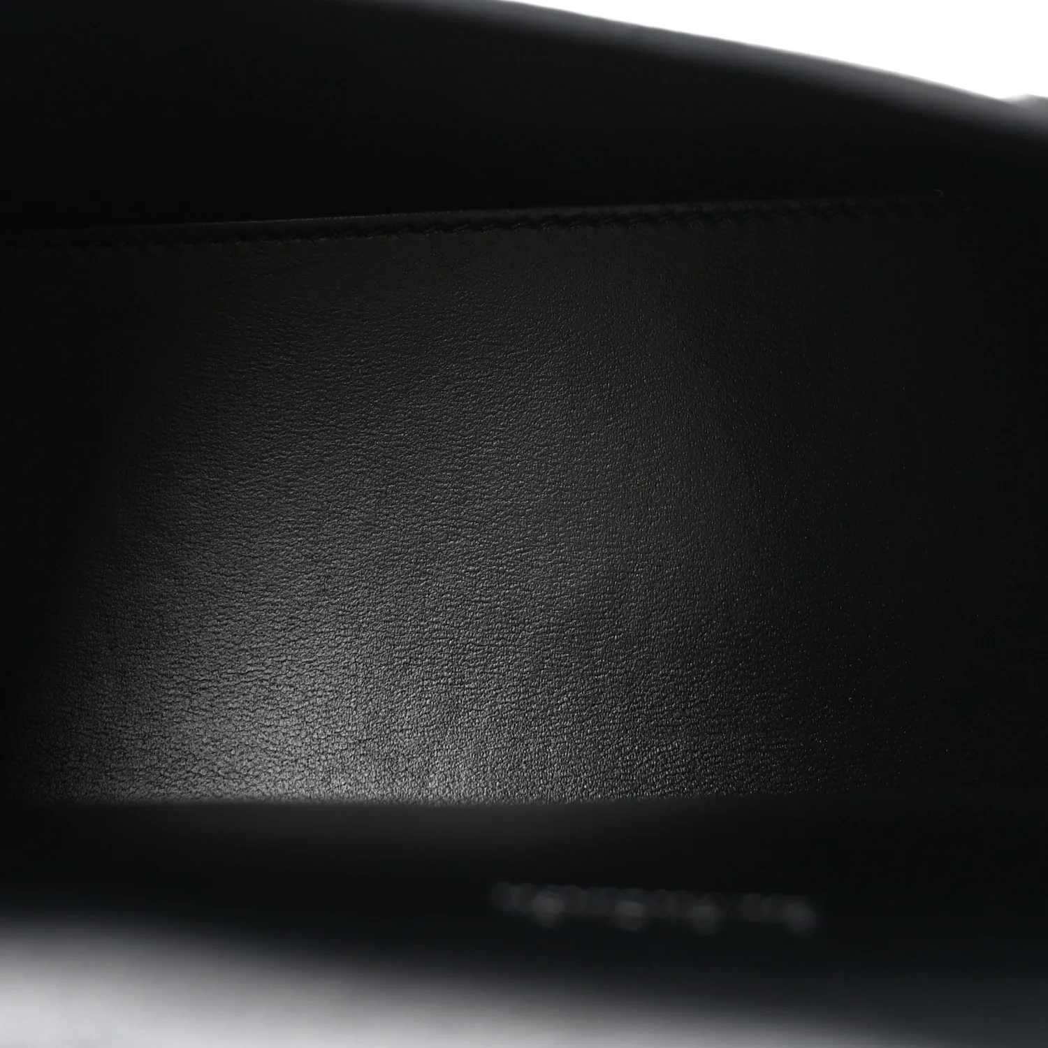 Balenciaga Grained Calfskin Hourglass Top Handle Bag XS Black — view 5