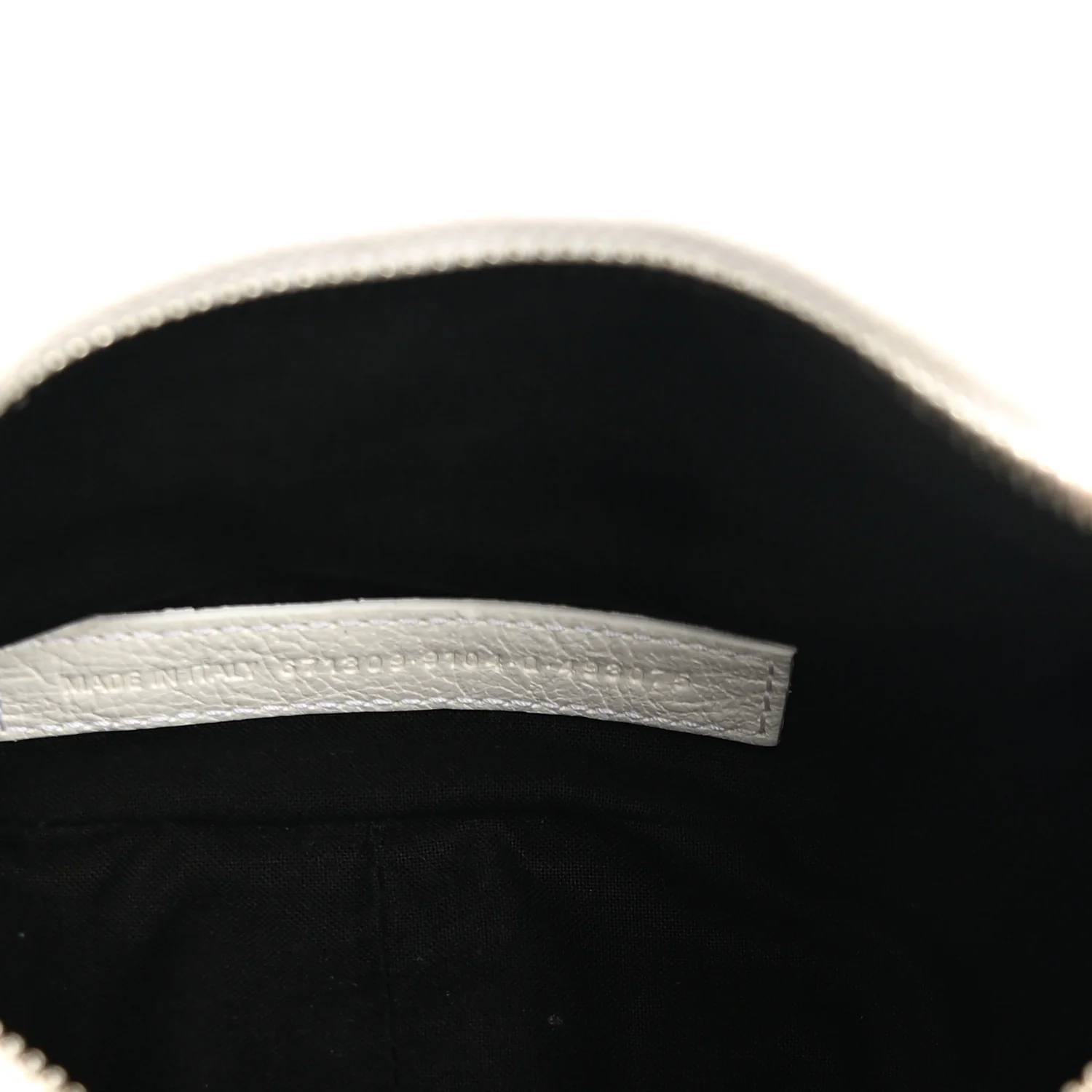 Balenciaga Agneau Arena Le Cagole Shoulder Bag XS Optic White — view 5