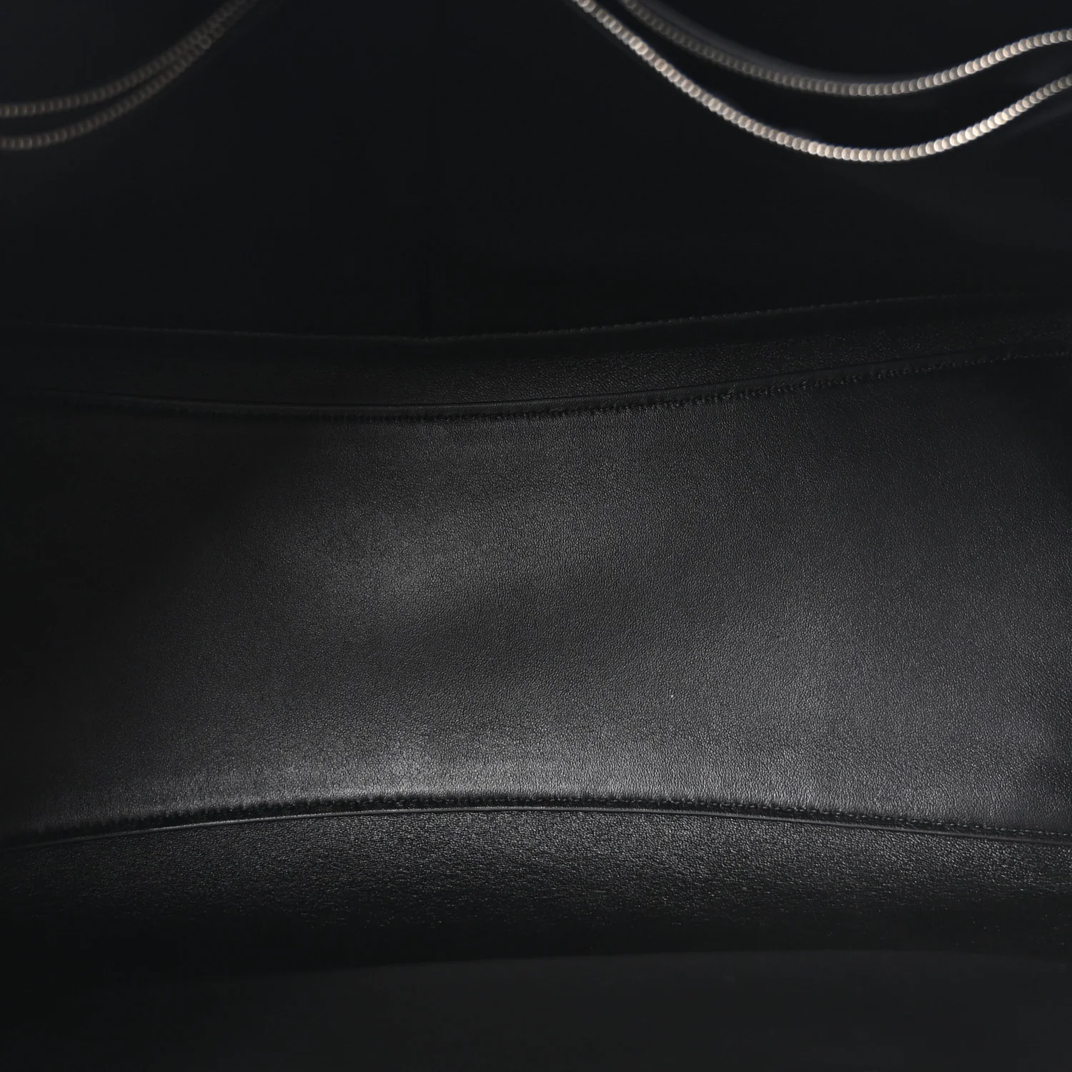 Balenciaga Smooth Calfskin Large Bel Air Carry All Bag Black — view 5
