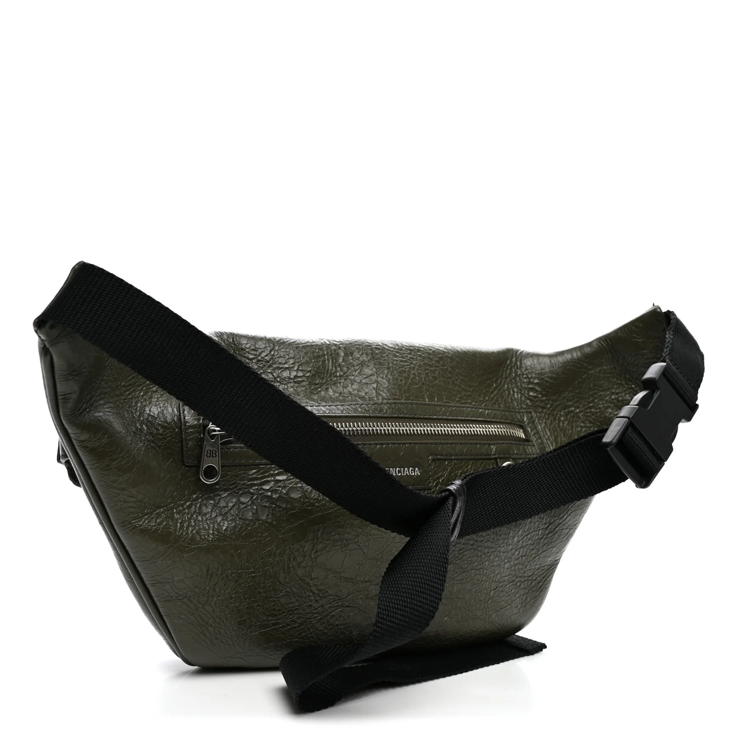 Balenciaga Agneau Arena Superbusy Belt Bag Khaki — view 3
