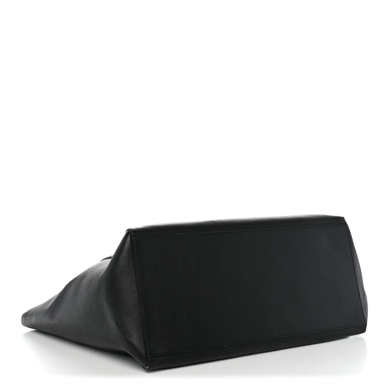 Balenciaga Smooth Calfskin Everyday East West Tote Bag Black — view 4