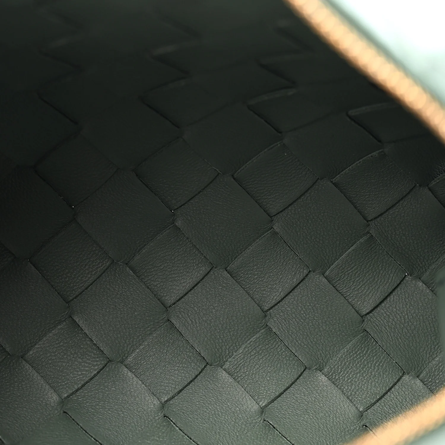Bottega Veneta Polished Nappa Intrecciato Knot Mini Loop Camera Bag Aloe — view 5