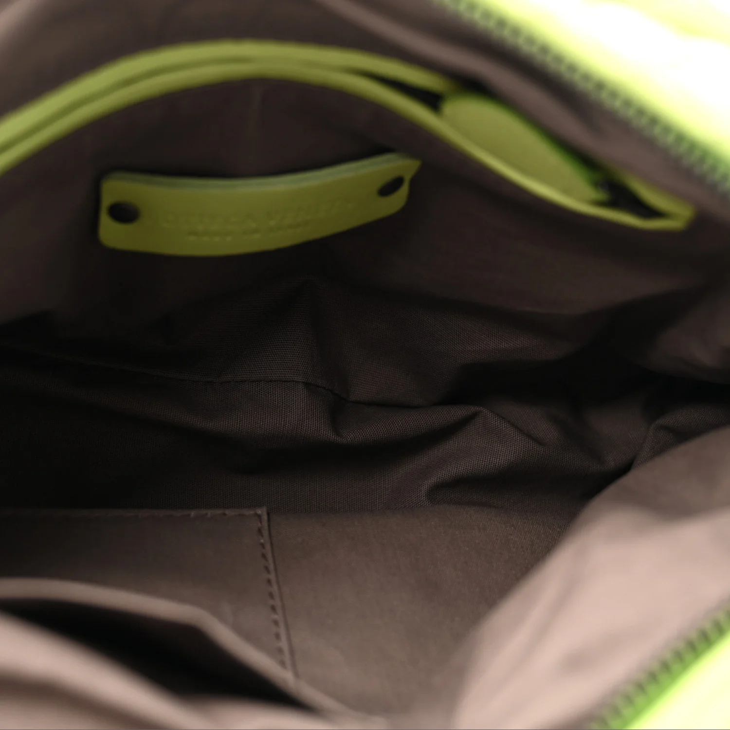 Bottega Veneta Nappa Intrecciato Small Camera Bag Acid Kiwi — view 5