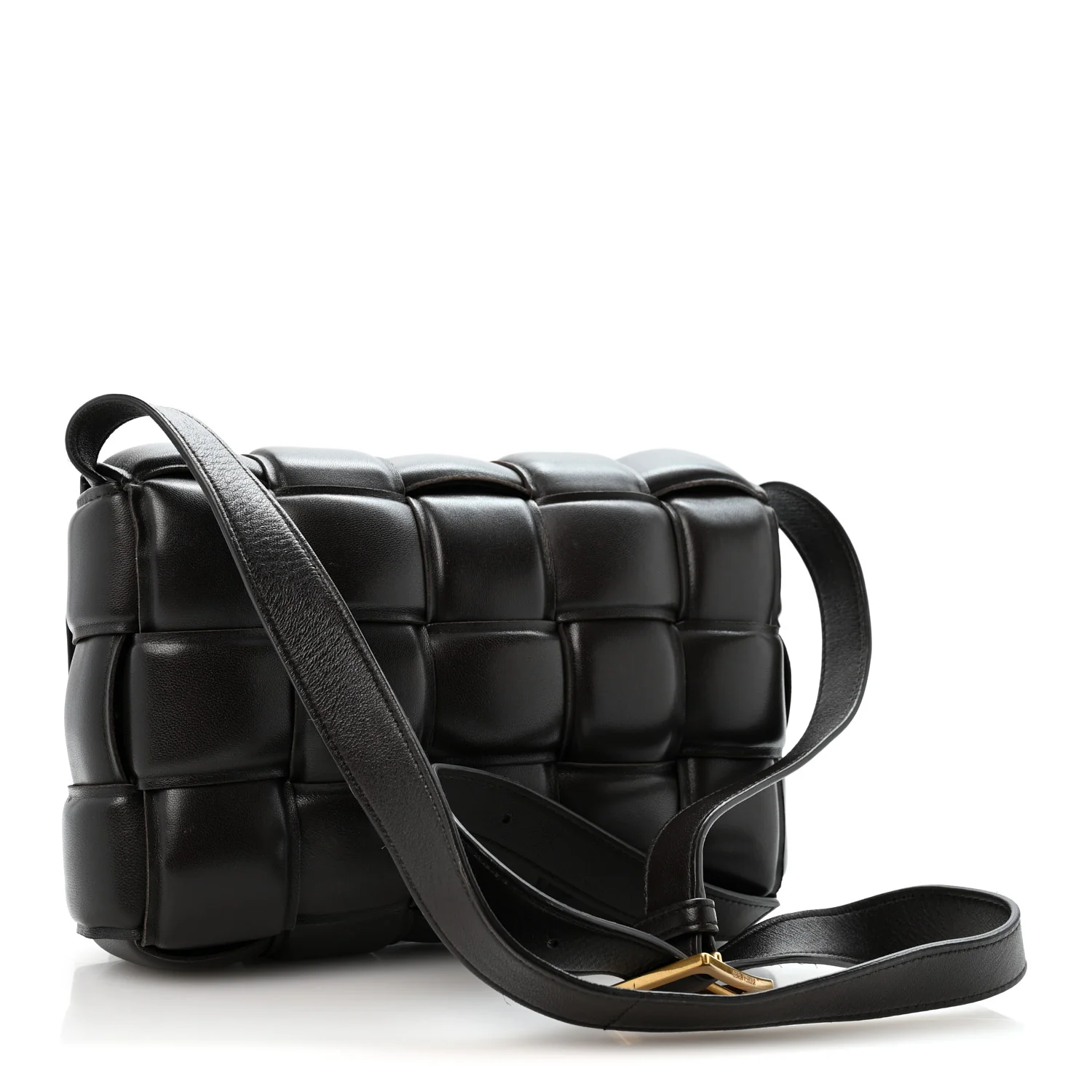 Bottega Veneta Nappa Maxi Intrecciato Padded Cassette Crossbody Bag Fondant — view 3
