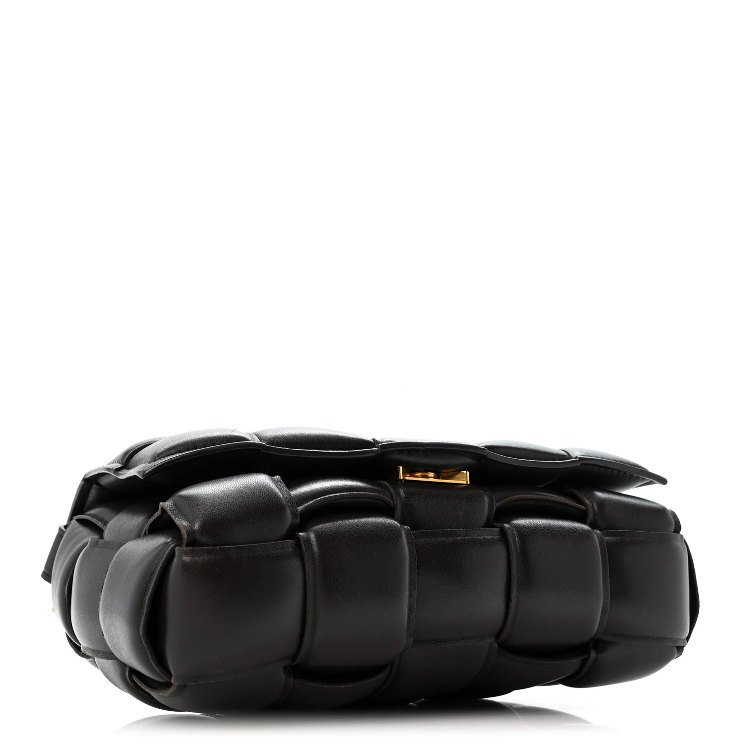 Bottega Veneta Nappa Maxi Intrecciato Padded Cassette Crossbody Bag Fondant — view 4