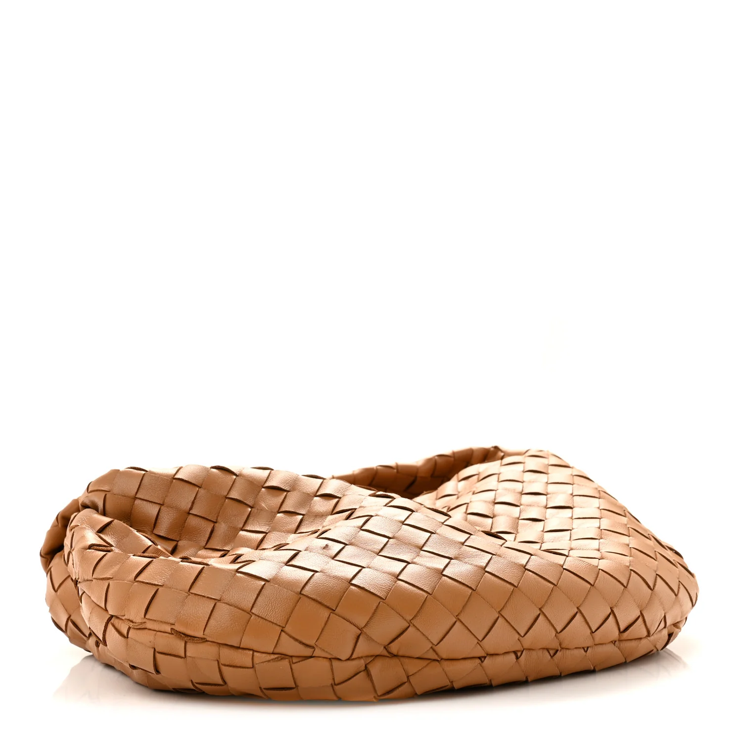 Bottega Veneta Nappa Intrecciato Teen Jodie Caramel — view 4