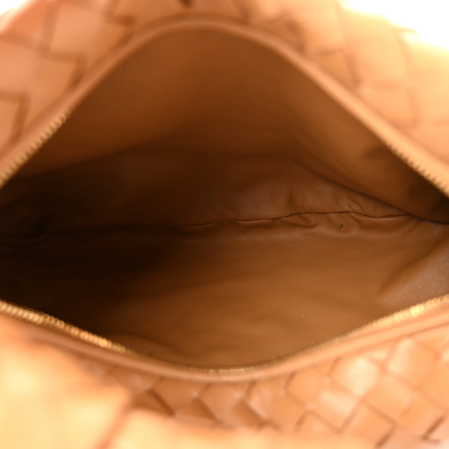 Bottega Veneta Nappa Intrecciato Teen Jodie Caramel — view 5
