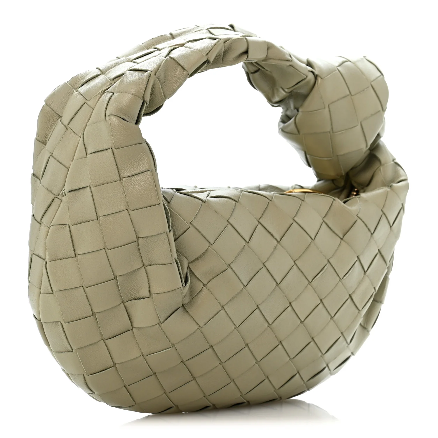 Bottega Veneta Nappa Intrecciato Mini Jodie Travertine — view 3
