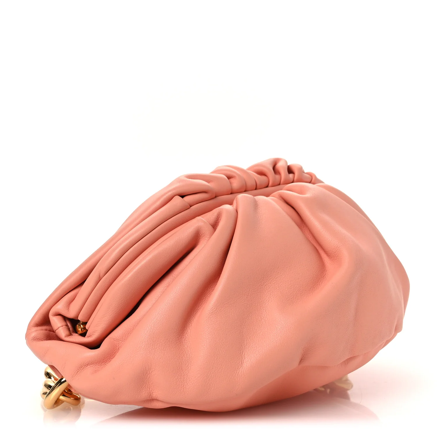 Bottega Veneta Nappa The Belt Chain Pouch Peachy — view 4