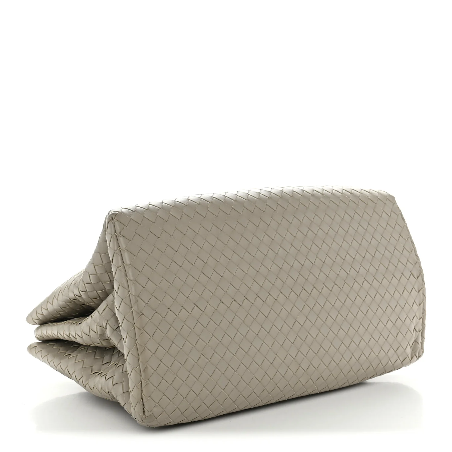 Bottega Veneta Nappa Intrecciato Large Roma Tote Fume — view 4