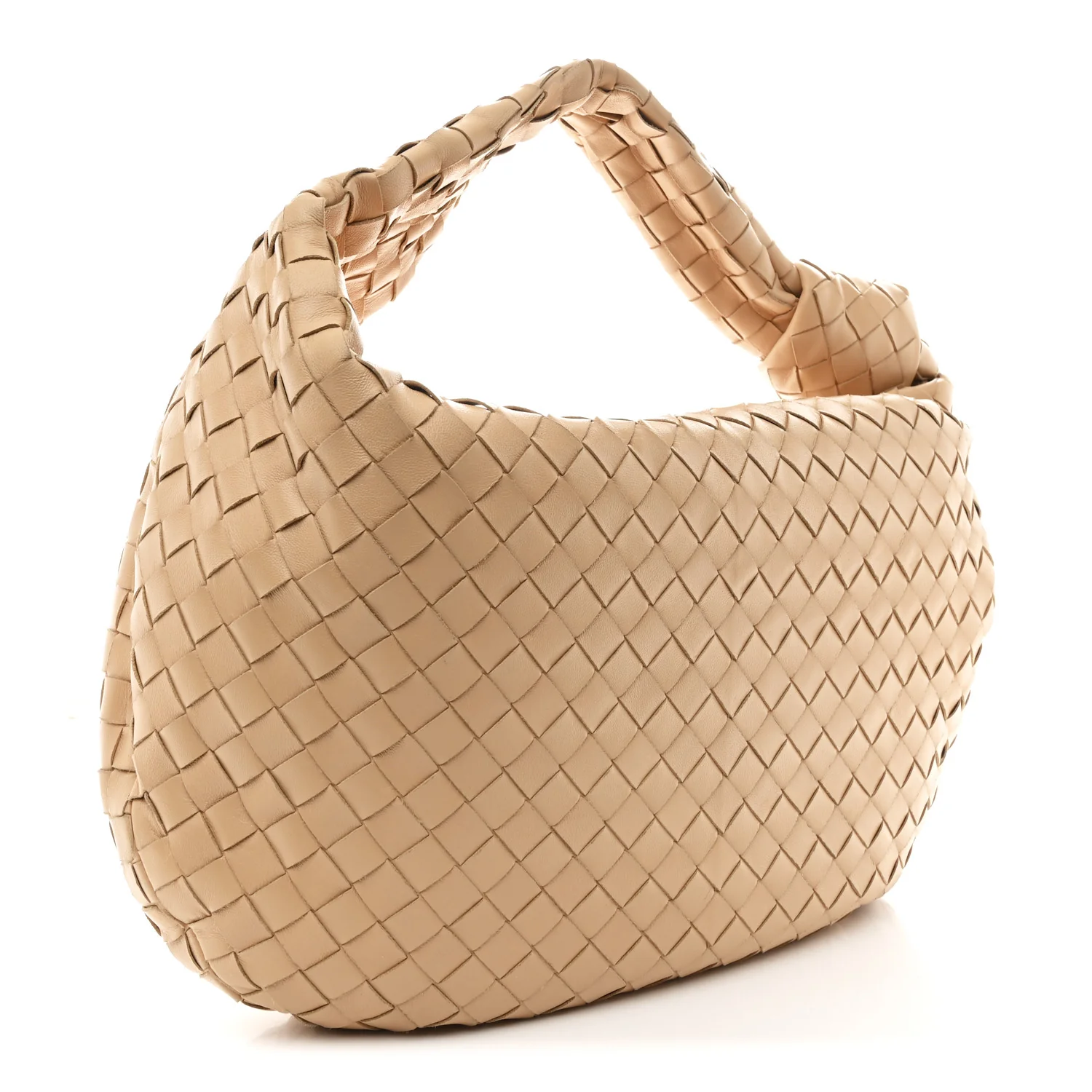 Bottega Veneta Nappa Intrecciato Small Jodie Hobo Almond — view 3
