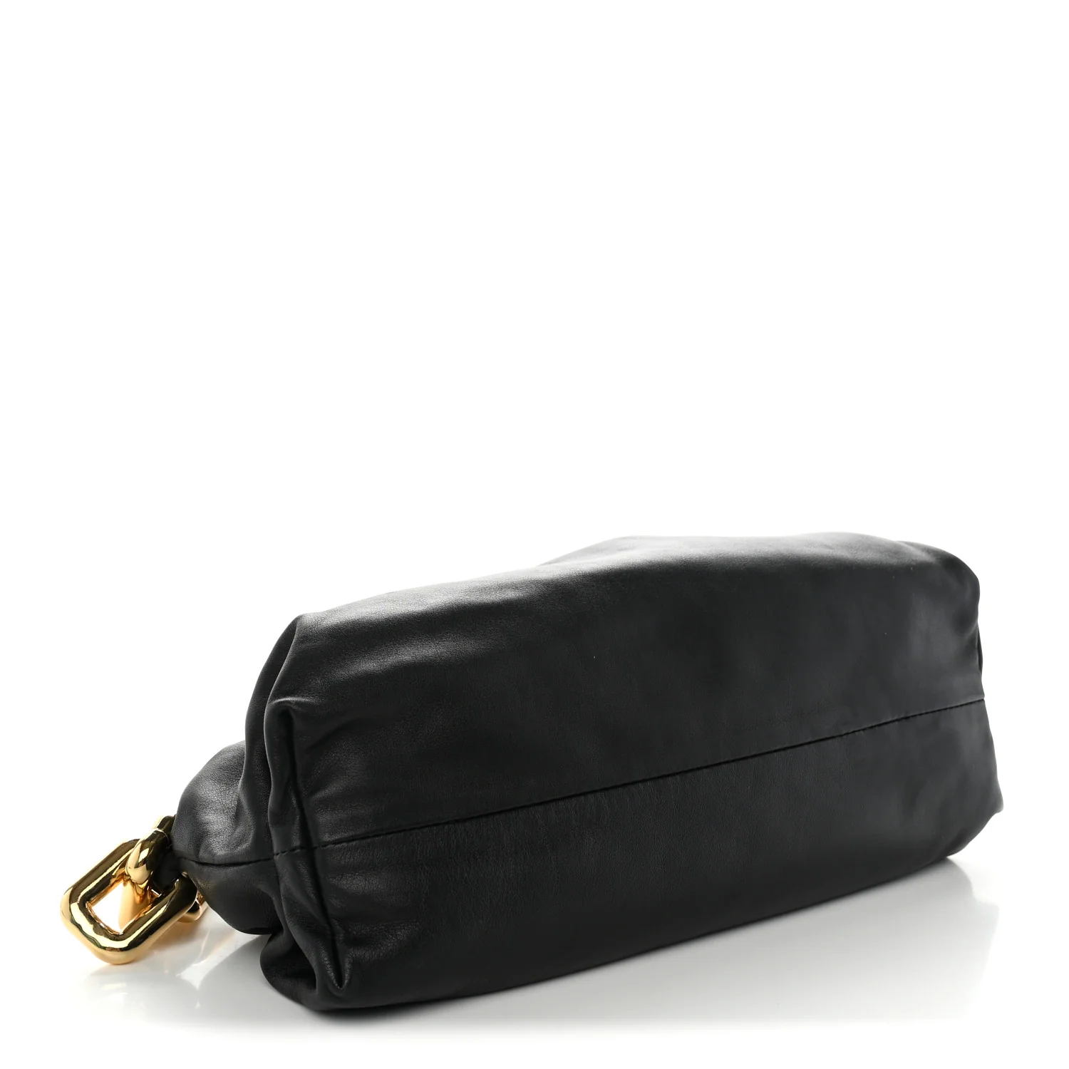 Bottega Veneta Calfskin The Pouch Chain Black — view 4