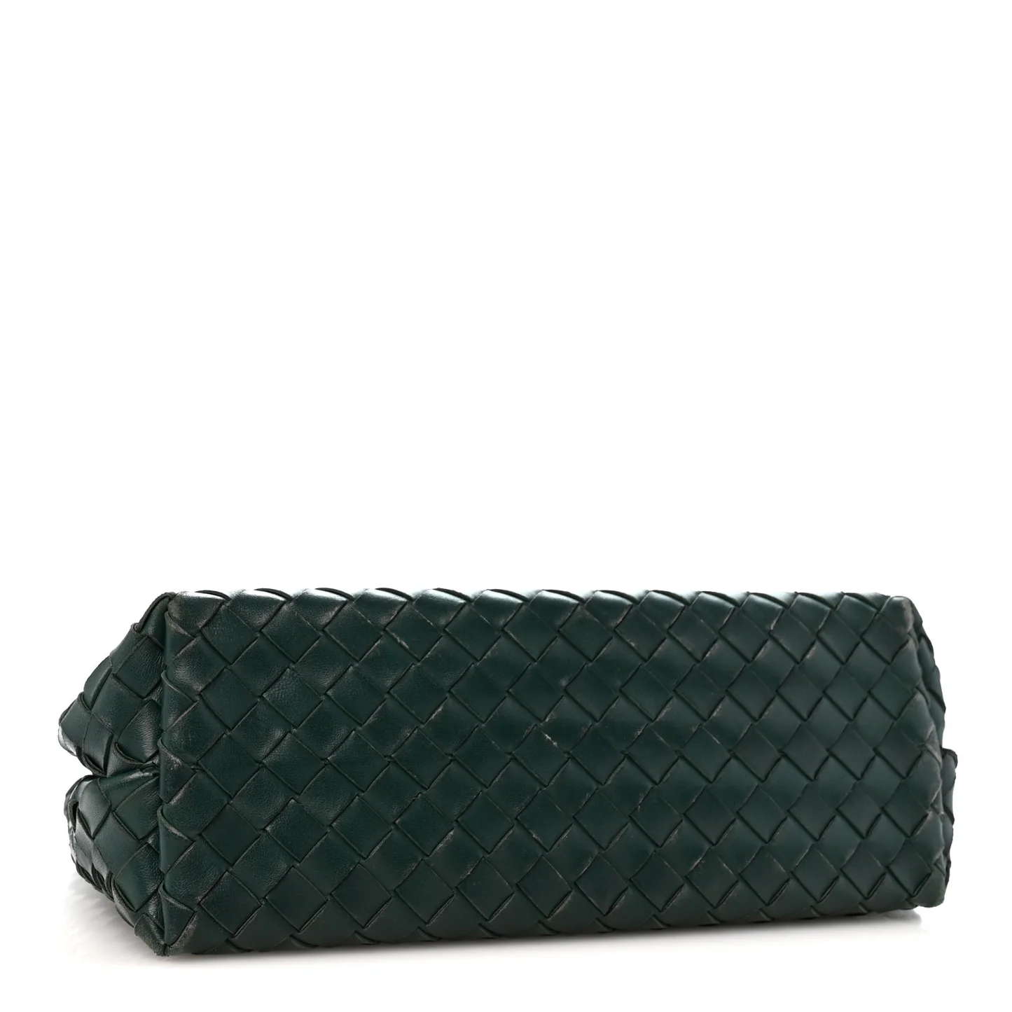 Bottega Veneta Nappa Intrecciato Medium Andiamo Shoulder Bag Emerald Green — view 3