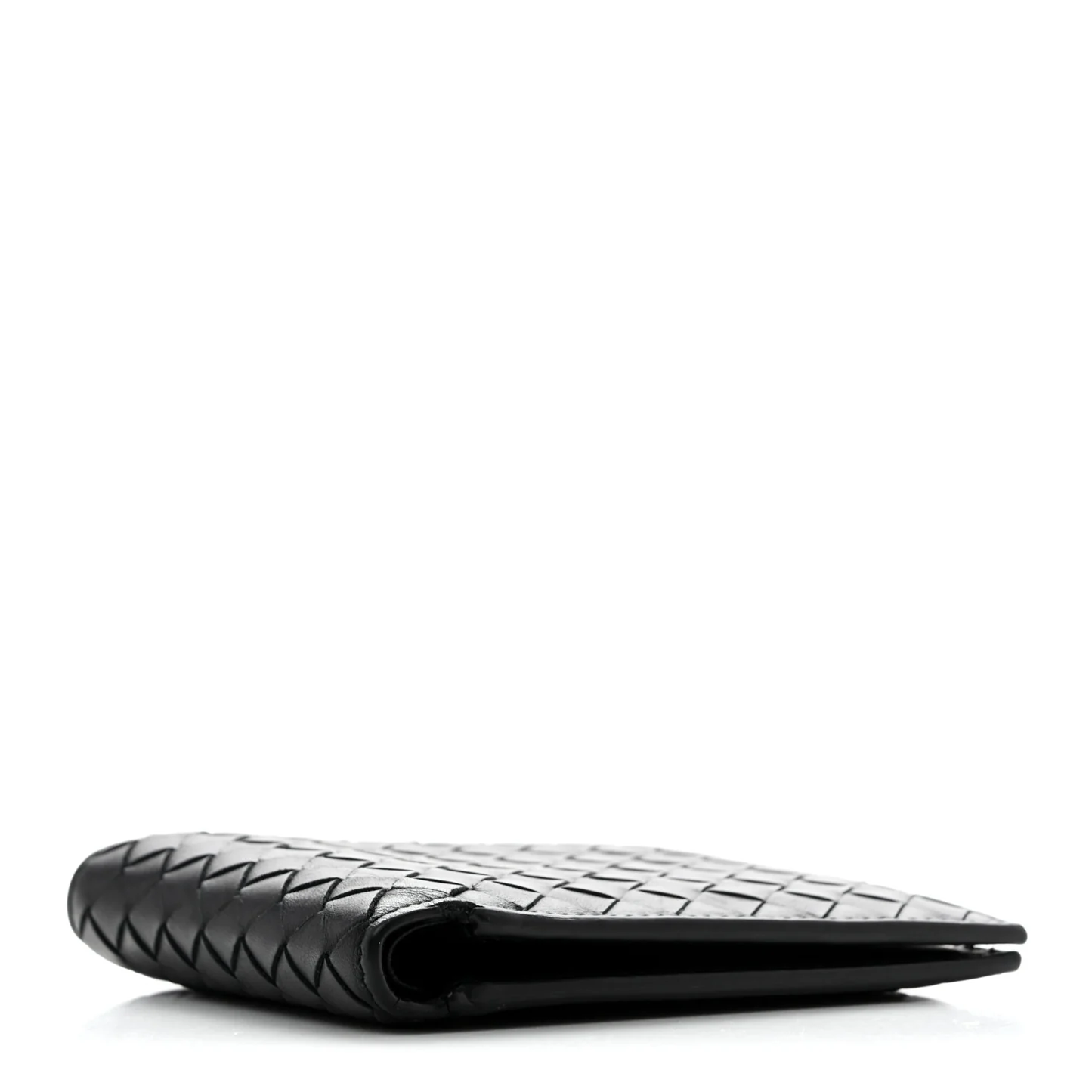 Bottega Veneta Nappa Intrecciato Bi-Fold Wallet Black — view 4