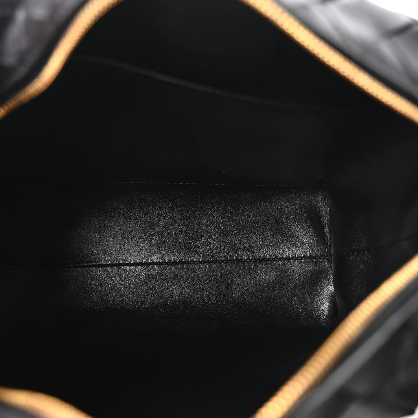 Bottega Veneta Nappa Intrecciato Small Loop Camera Bag Black — view 5