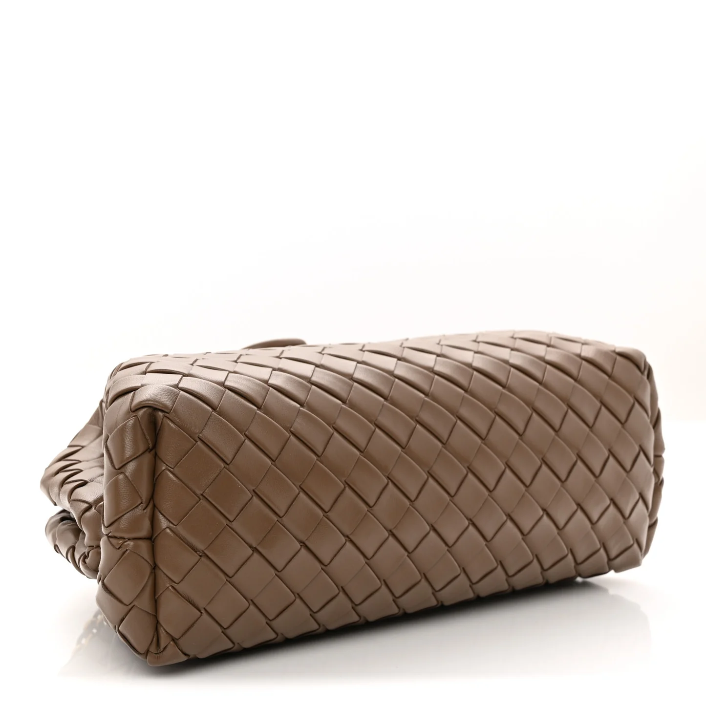 Bottega Veneta Nappa Intrecciato Teen The Lauren 1980 Clutch With Chain Pinecone — view 4