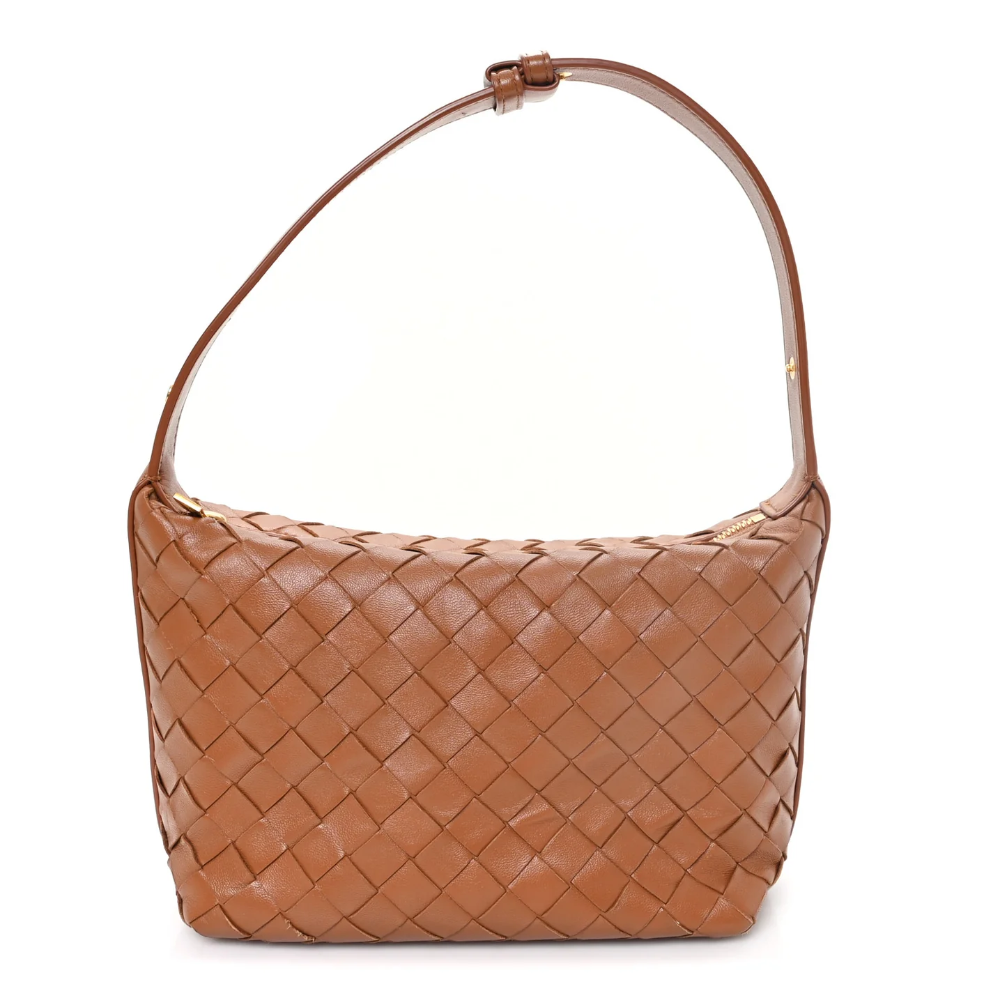 Bottega Veneta Nappa Intrecciato Mini Wallace Wood — view 2