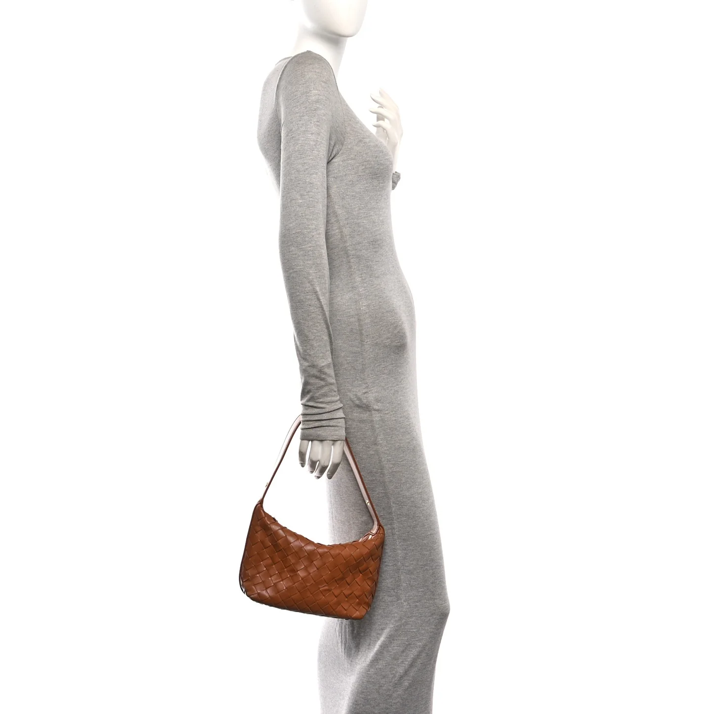 Bottega Veneta Nappa Intrecciato Mini Wallace Wood — view 3