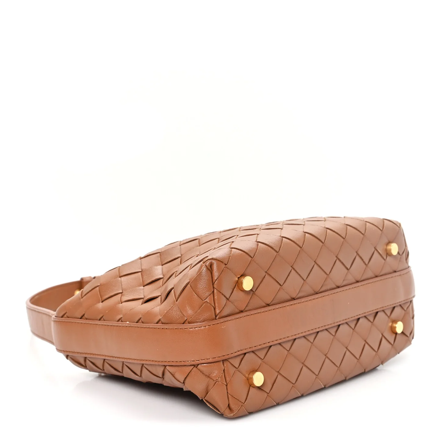 Bottega Veneta Nappa Intrecciato Mini Wallace Wood — view 4
