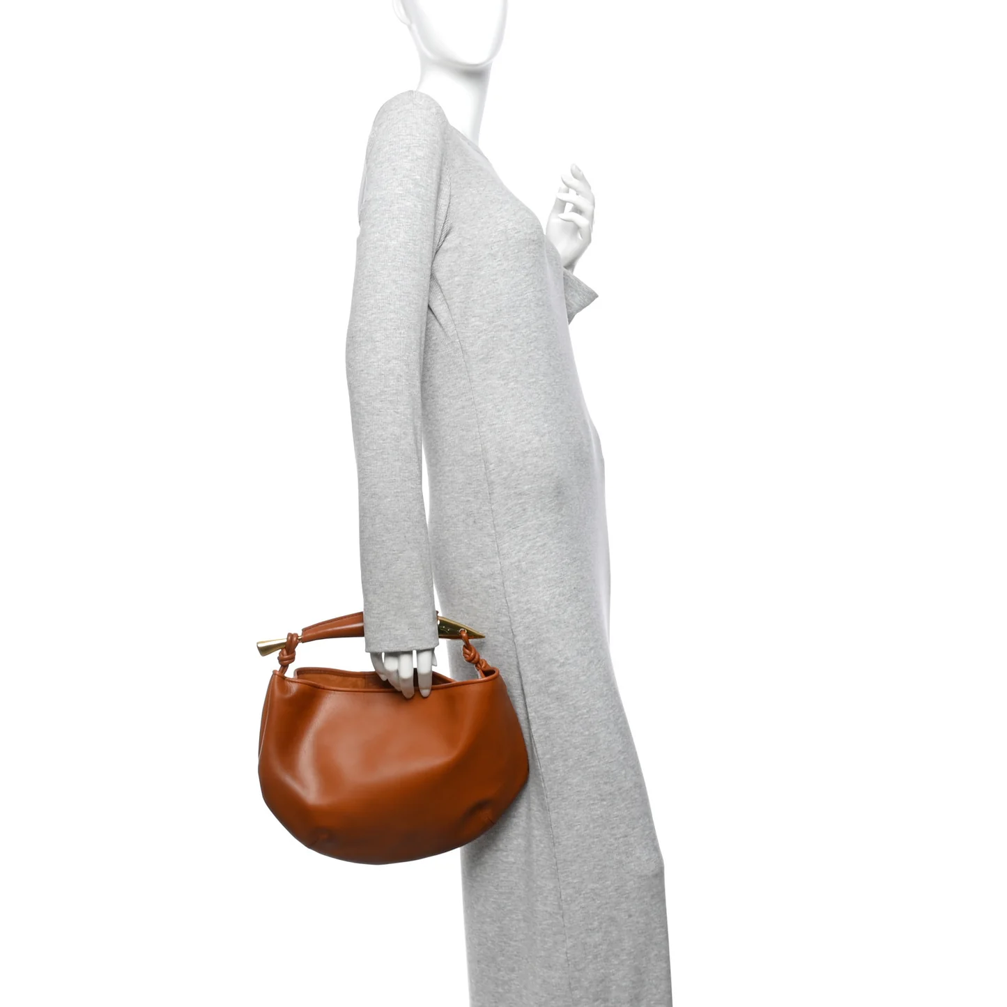 Bottega Veneta Calfskin Sardine Bag Light Wood — view 2